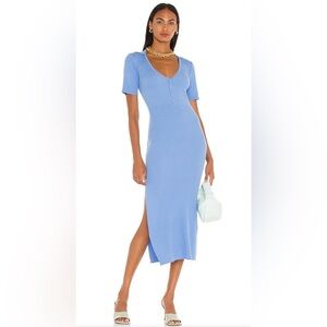 NWOT Bardot blue cornflower knit dress.